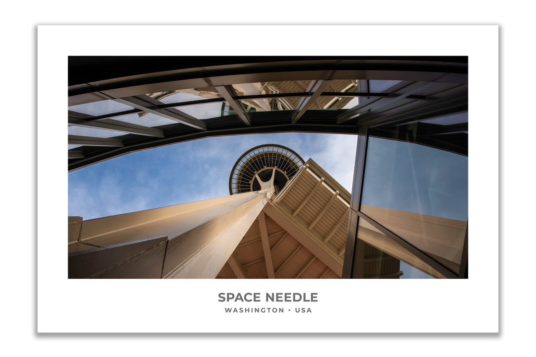 Chris Fabregas Fine Art Photography Digital Download Seattle Space Needle Digital Download | Iconic Fine Art Print Wall Art print High-quality fine art photography print