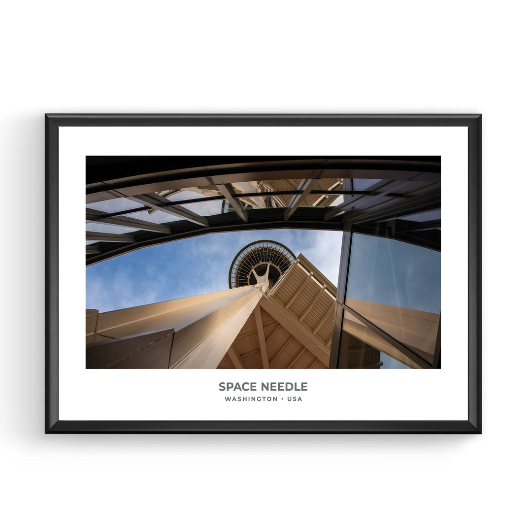 Chris Fabregas Fine Art Photography Digital Download Seattle Space Needle Digital Download | Iconic Fine Art Print Wall Art print High-quality fine art photography print