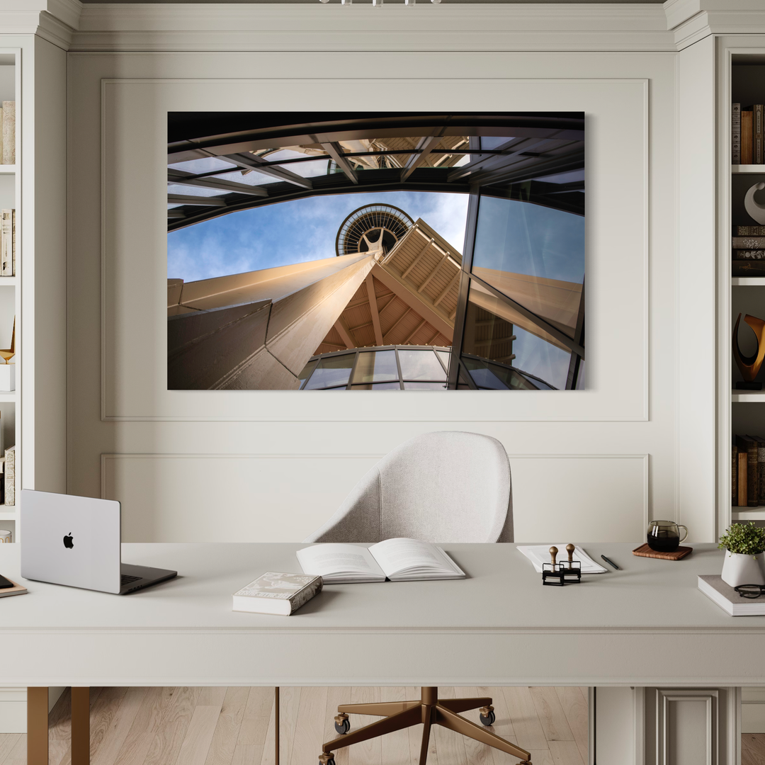 Chris Fabregas Photography Metal, Canvas, Paper Seattle Space Needle Fine Art Print | Iconic Landmark Décor Wall Art print High-quality fine art photography print