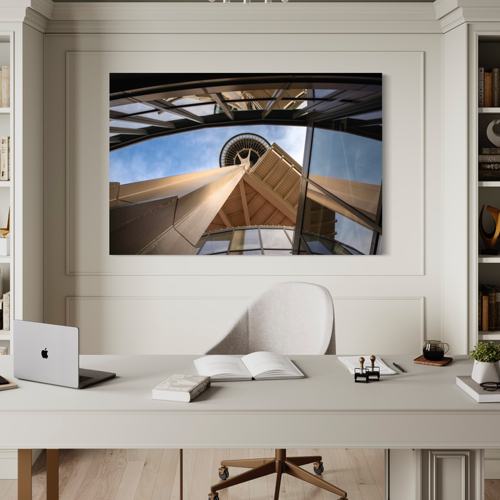 Chris Fabregas Photography Metal, Canvas, Paper Seattle Space Needle Fine Art Print | Iconic Landmark Décor Wall Art print High-quality fine art photography print