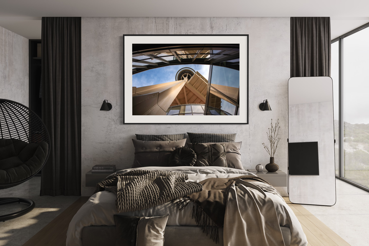 Chris Fabregas Photography Metal, Canvas, Paper Seattle Space Needle Fine Art Print | Iconic Landmark Décor Wall Art print High-quality fine art photography print