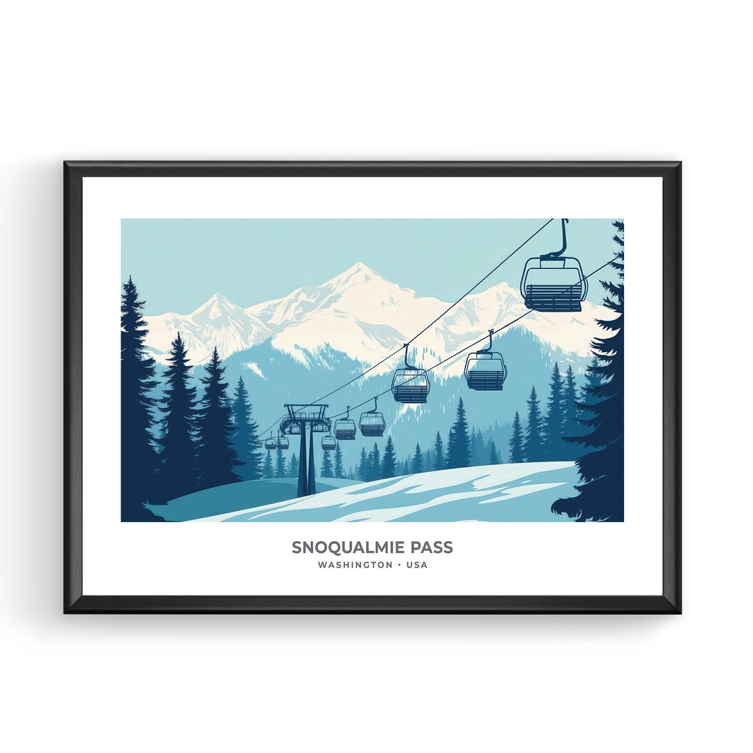 Chris Fabregas Fine Art Photography Digital Download WASHINGTON SKI RESORTS, Digital Printable Art Wall Art print High-quality fine art photography print