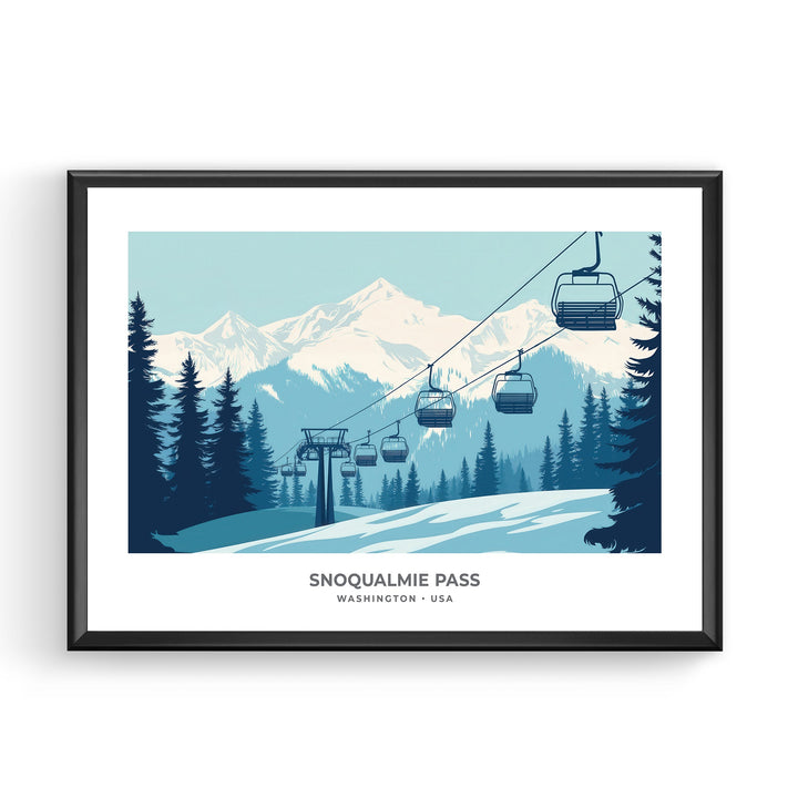 Chris Fabregas Fine Art Photography Digital Download WASHINGTON SKI RESORTS, Digital Printable Art Wall Art print High-quality fine art photography print