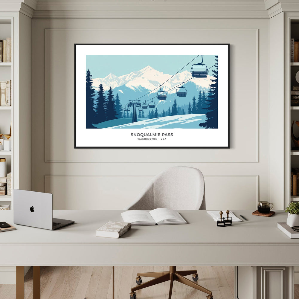 Chris Fabregas Fine Art Photography Digital Download WASHINGTON SKI RESORTS, Digital Printable Art Wall Art print High-quality fine art photography print