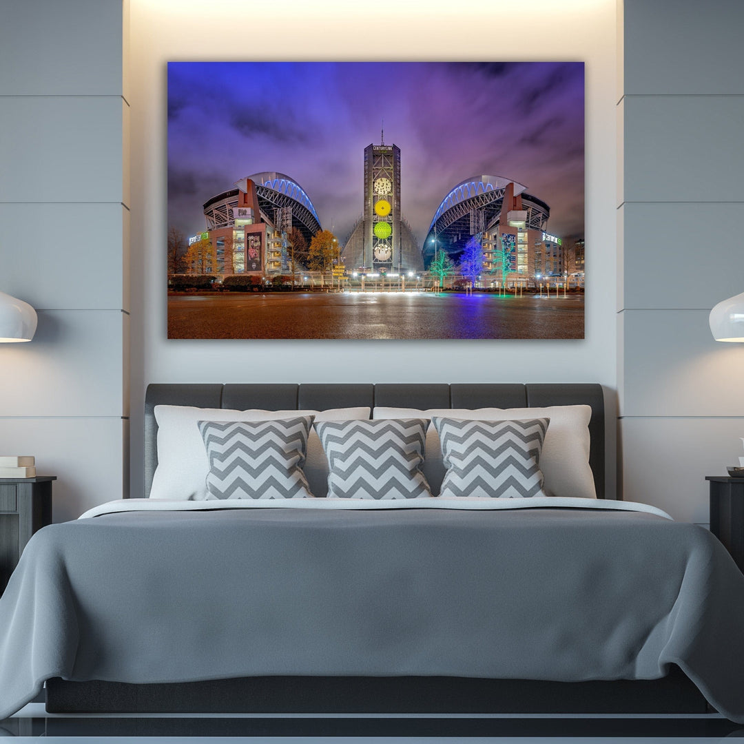 Chris Fabregas Photography Metal Print, Canvas CenturyLink Field Seattle Wall Decor Wall Art print
