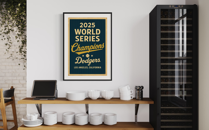 2025 World Series Champions Dodgers Poster Printable | Los Angeles Dodgers Vintage Wall Art | Instant JPEG Download Digital Download Chris Fabregas Fine Art Photography Wall Art print High-quality fine art photography print 