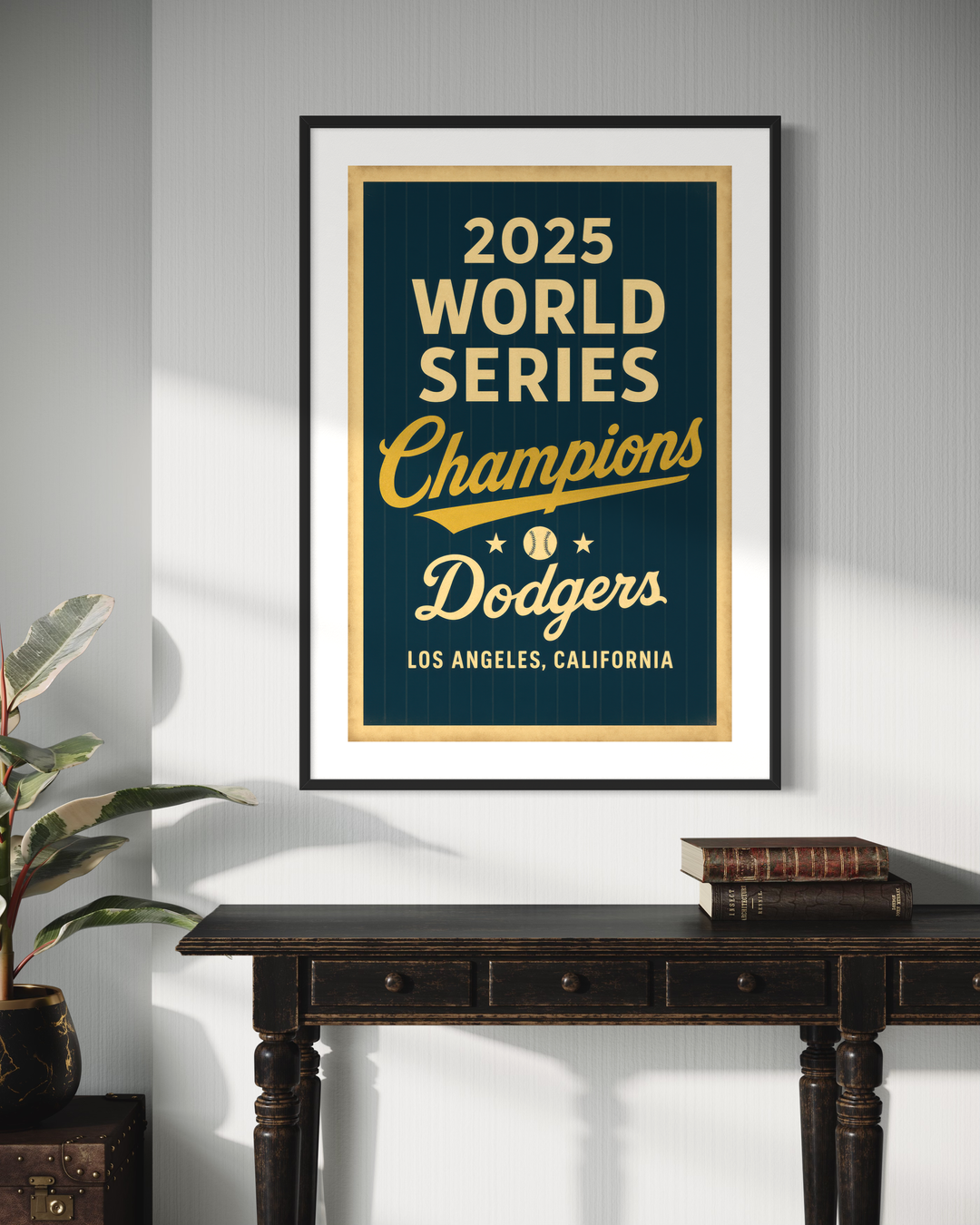 2025 World Series Champions Dodgers Poster Printable | Los Angeles Dodgers Vintage Wall Art | Instant JPEG Download Digital Download Chris Fabregas Fine Art Photography Wall Art print High-quality fine art photography print 
