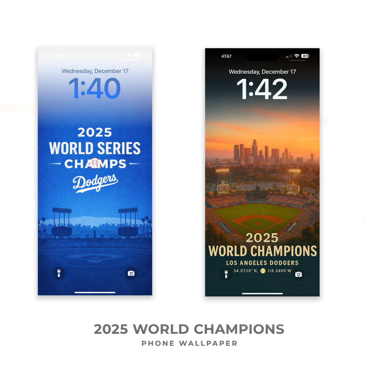 2025 World Series Digital Fan Pack | Dodgers Champions Bundle (8 Files) | Instant Download Digital Download Chris Fabregas Fine Art Photography Wall Art print High-quality fine art photography print 