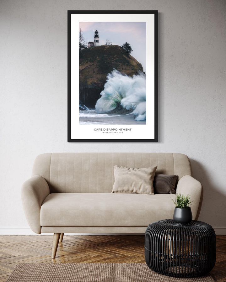 Cape Disappointment Lighthouse,  Digital PRINTABLE Download, Poster Print, Pacific Northwest Photography, Washington Coast Wall Decor Digital Download Chris Fabregas Fine Art Photography Wall Art print High-quality fine art photography print 