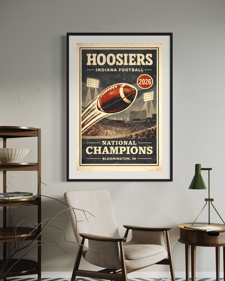 Indiana Football 2026 Champions — Digital Fan Pack Digital Download Chris Fabregas Fine Art Photography Wall Art print High-quality fine art photography print 