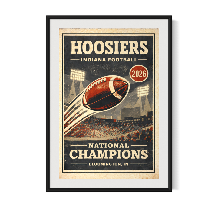Indiana Football 2026 Champions — Digital Fan Pack Digital Download Chris Fabregas Fine Art Photography Wall Art print High-quality fine art photography print 