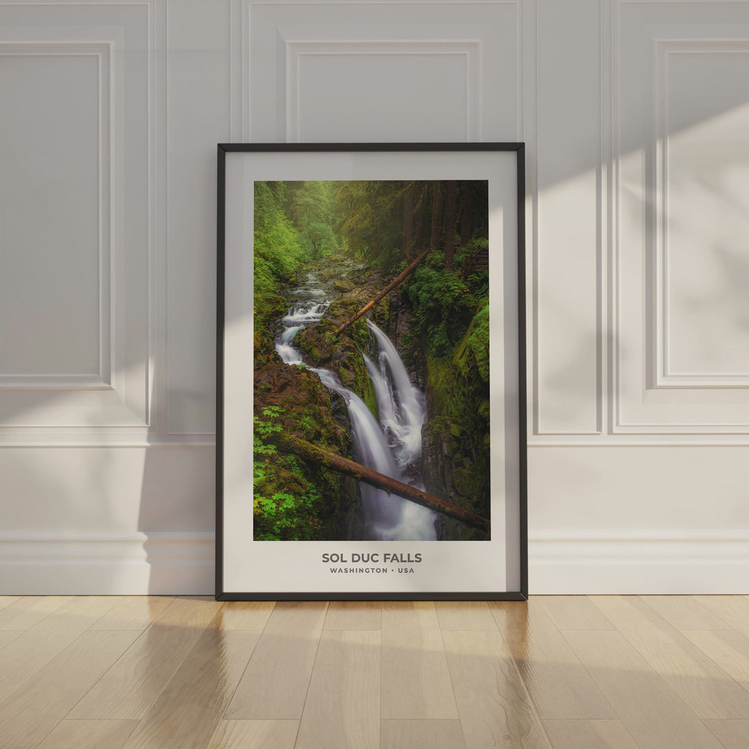Olympic National Park: Sol Duc Falls Digital Download, PNW Decor