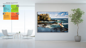 Chris Fabregas Photography Metal, Canvas, Paper High Surf In Laguna Beach, Wall Art Decor Wall Art print