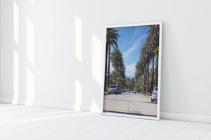 Chris Fabregas Photography Metal, Canvas, Paper Iconic Hollywood Street, Photography Wall Art Wall Art print