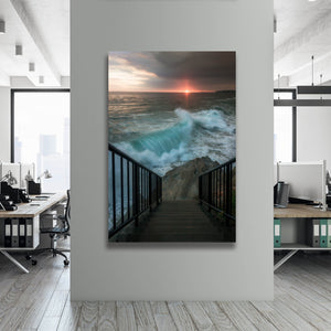 Chris Fabregas Photography Metal, Canvas, Paper Laguna Beach California, High Surf, Wall Decor Wall Art print