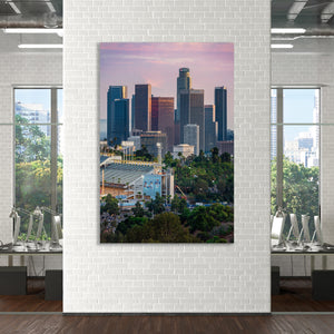 Chris Fabregas Photography Metal, Canvas, Paper Los Angeles & Dodger Stadium Wall Art Sports Decor Wall Art print