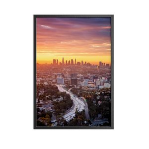 Chris Fabregas Photography Metal, Canvas, Paper Los Angeles Sunrise, Photographic Wall Decor Wall Art print