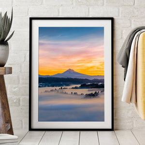 Chris Fabregas Photography Metal, Canvas, Paper Mt. Hood Sunrise Photography Wall Art print