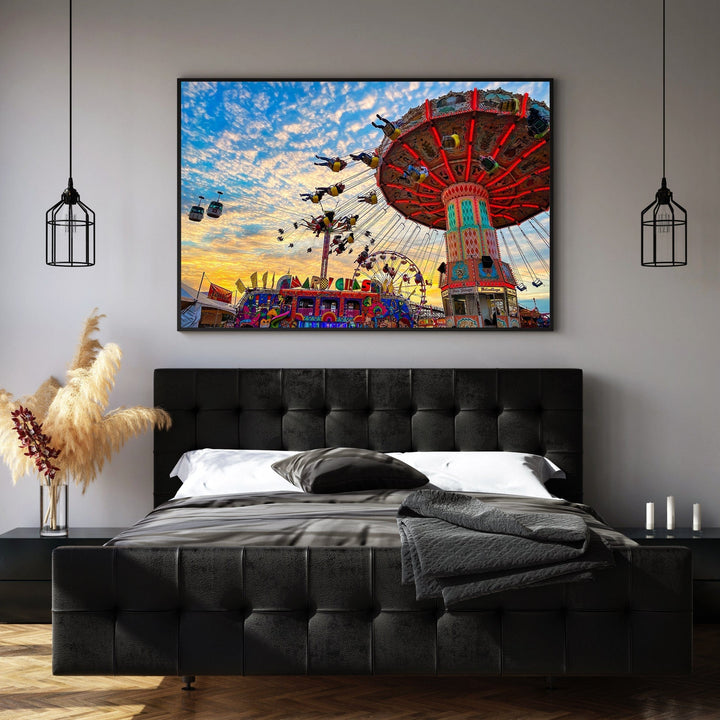 Chris Fabregas Photography Metal, Canvas, Paper WASHINGTON STATE FAIR Photography, Carnival Photo Decor Wall Art print