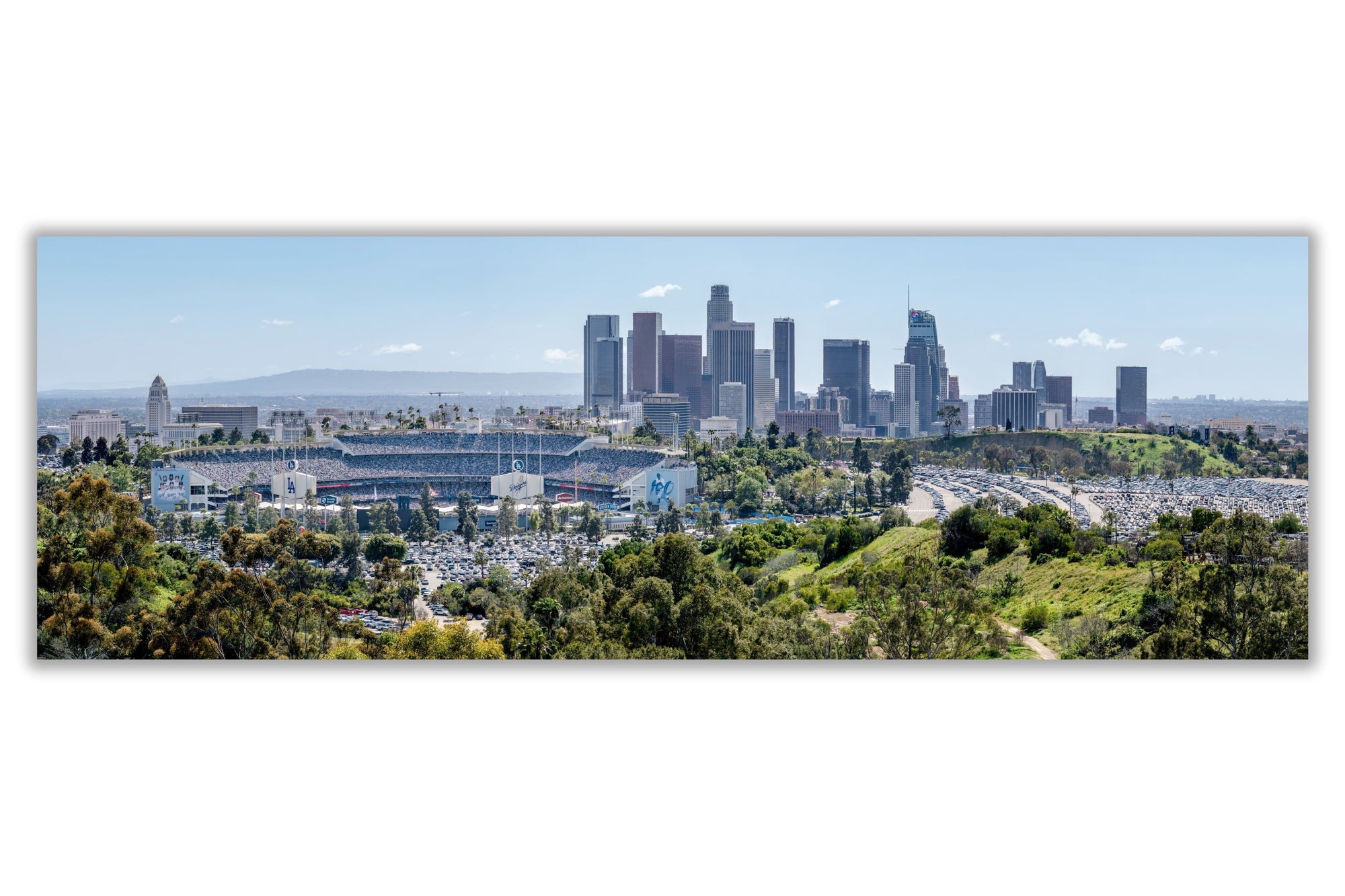 Chris Fabregas Photography Metal Print, Canvas Dodger Stadium 2019 Opening Day Fine Art Print Wall Art print