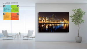 Chris Fabregas Photography Metal, Wood, Canvas, Paper The Vincent Thomas Bridge Wall Art print